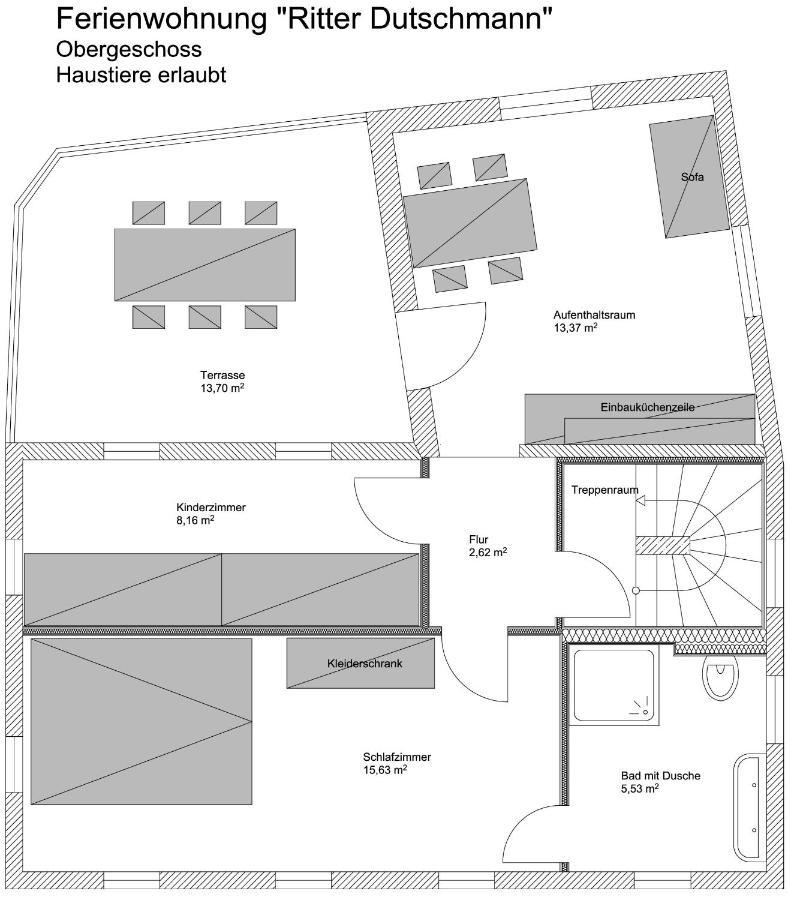 Ottendorf  Ferienhaus Bildhauer Thiele מראה חיצוני תמונה